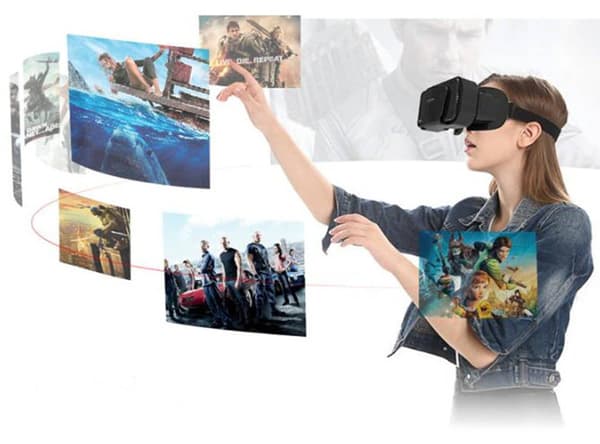 VR 3D-glasögon för virtual reality-glasögon - Shinecon G10