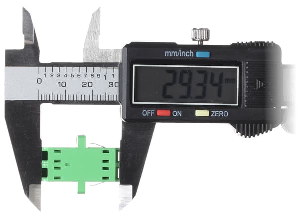 ENKELMODSADAPTER AD-2LC-APC/2LC-APC KERAMISK HYLSA