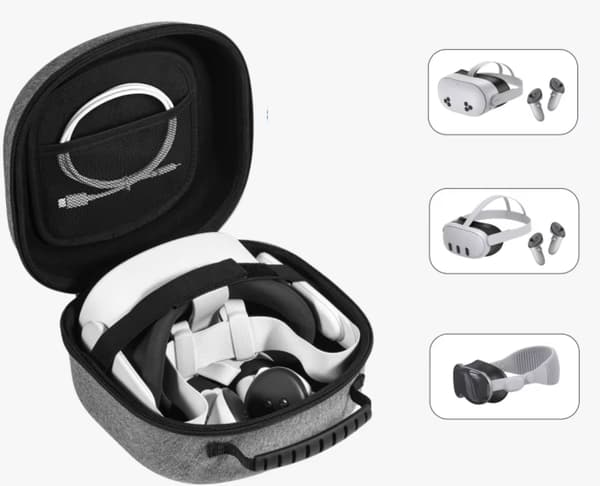 ETUI TIL META QUEST 2 / 3 / 3S VR-BRILLER