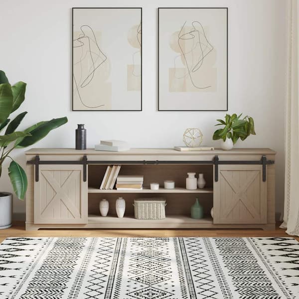 vidaXL Skjutdörrssystem för möbler, 200 cm, kolstål