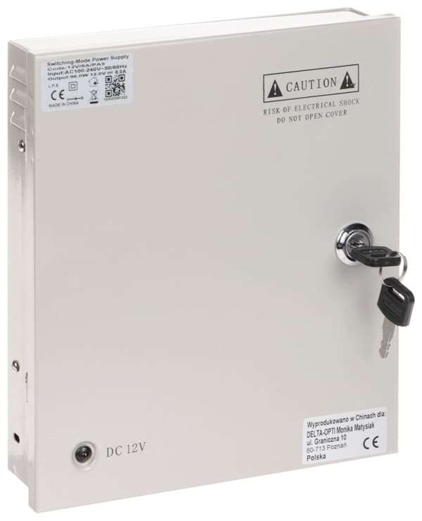 HAKKURIVIRTALÄHDE 12V/8A/PA9