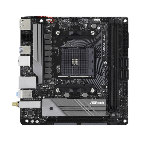 ASRock B550M-ITX/AC Mini-ITX Wi-Fi 5 moderkort