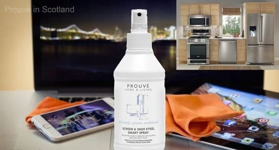 Prouve spray til skærme og overflader i rustfrit stål
