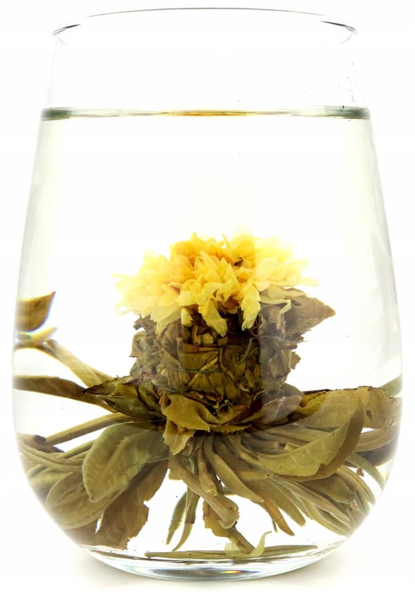 Kande 0,6 l + 4 stk. blomstrende te sæt