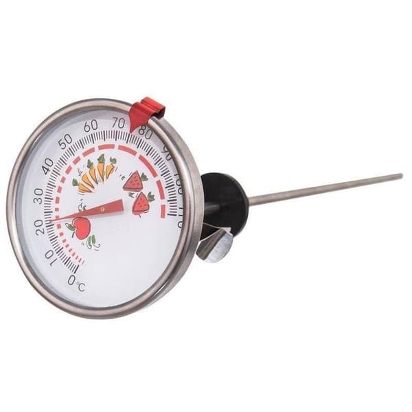Termometri säilöntään terässonda 28 cm