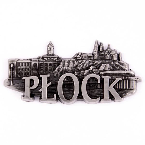 Køleskabsmagnet panorama Płock