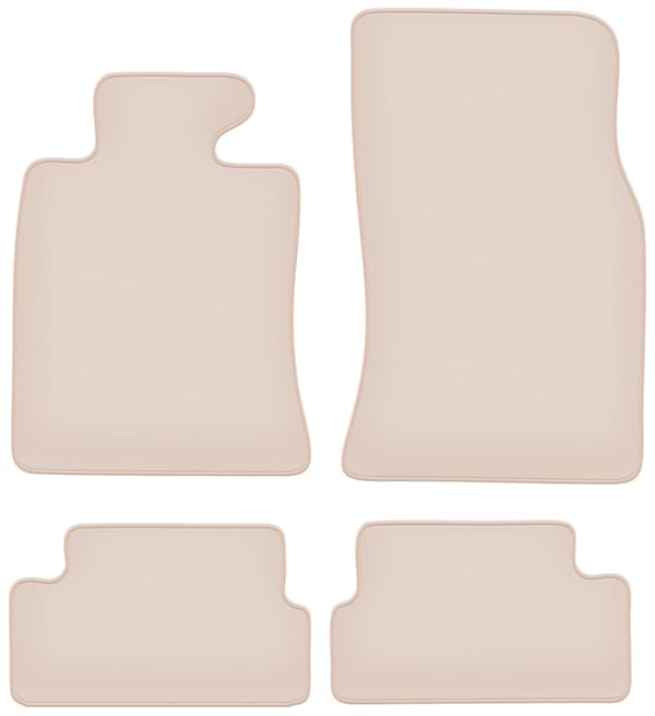 PREMIUM beige matot Mini Cooper II R57 cabriolle 2006-2013