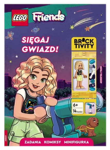 Boken LEGO Friends. Sträva efter stjärnorna!