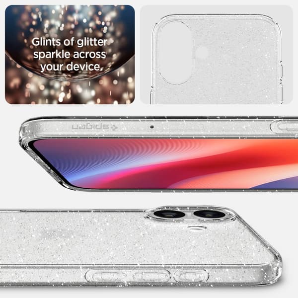 SPIGEN LIQUID CRYSTAL IPHONE 16 PLUS KIMALLAVA KRISTALLI