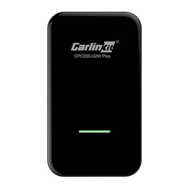 Carlinkit U2W Plus Apple Carplay trådløs adapter (sort)