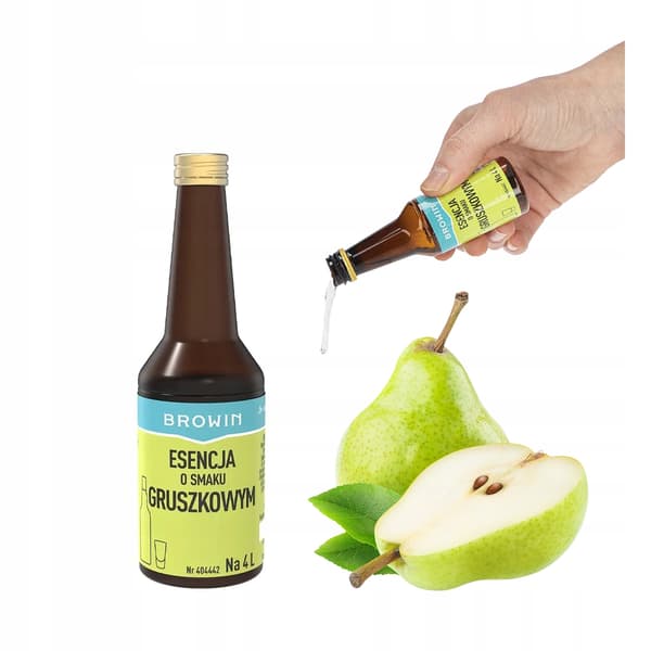 PÆRESmagsessens, pærelikør 40 ml til 4 l alkohol