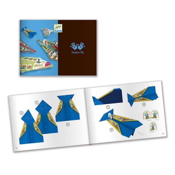 Origami Flygplan Konstkit, Djeco