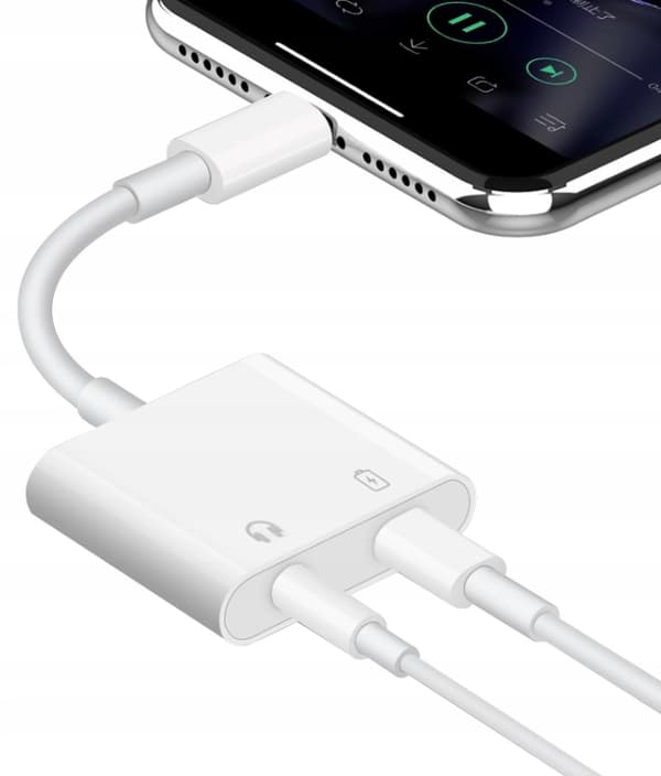 CO2-SOVITIN MINI-JAKKI 3,5 MM:N KAAPELI LIGHTNING IPHONE 12 13 14 PRO:LLE