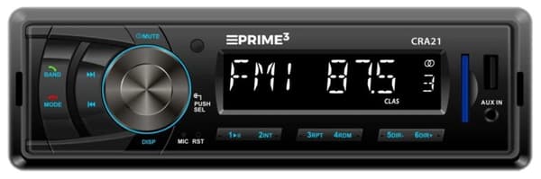 PRIME3 CRA21 Sort bilradio