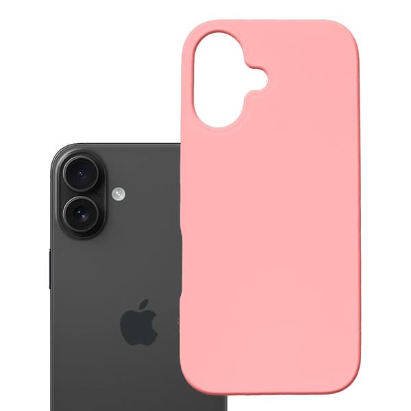 Apple iPhone 16 - 3mk Hardy MagSilicone Pink