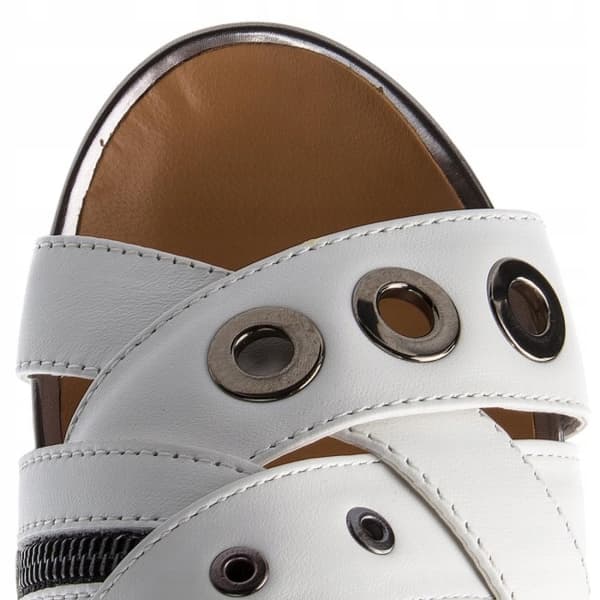 EVA MINGE DAMSLIP-ON LÄDERFLIP-FLOPS 36 3T3G2*