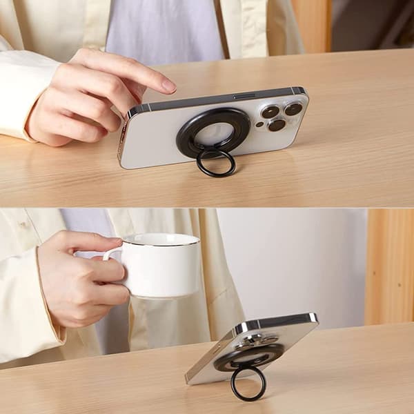 TECH-PROTECT MMR100 MAGNETISK MAGSAFE TELEFONRING GRÅ