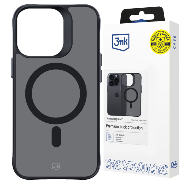 Apple iPhone 13/14 - 3mm savunharmaa MagCase