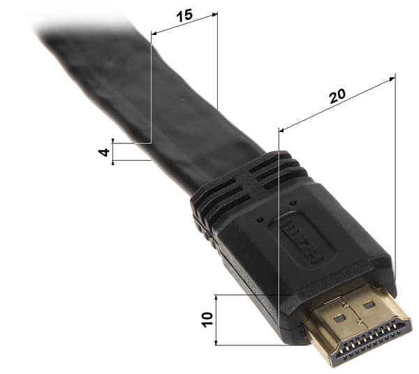 HDMI-10-FL-KABEL 10 m