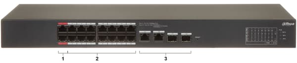 POE-SWITCH CS4218-16ET-240 16-PORTARS SFP DAHUA