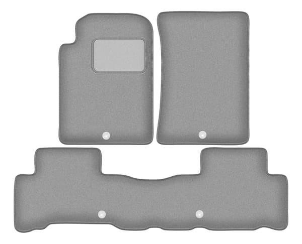 Grå bilmåtter til: SsangYong Rexton III SUV (2013-)