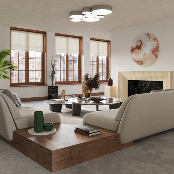 SOLARA TAKLAMPA 1 E27 GRÅ LUMILO 01.153.28