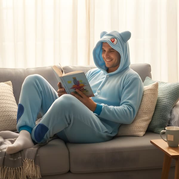 Pokémon Bulbasaur Onesie pyjamasdräkt M 155-165 cm