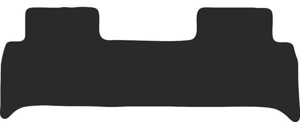 Bakre mattor för Renault Scenic III minivan 2009-2016