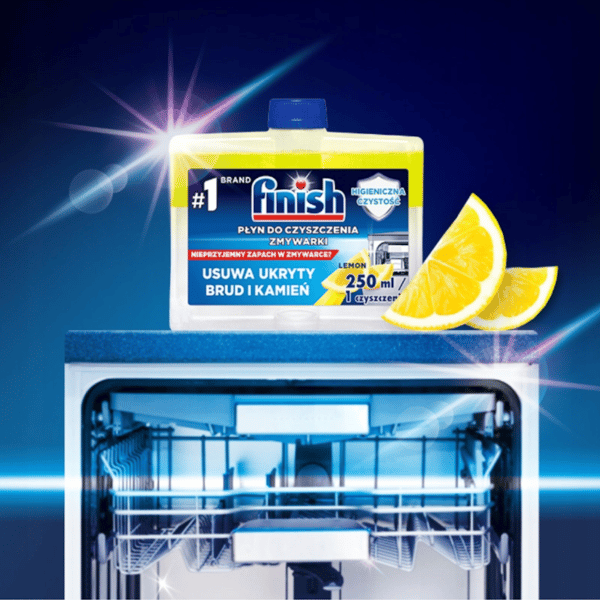 FINISH Lemon DUO Diskmaskinsrengöring 2x250ml