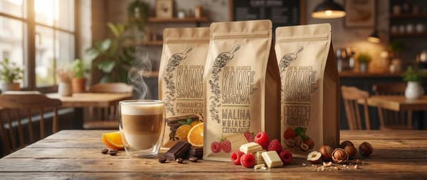 Presentask smaksatt malen kaffe 3 x 250 g nymalen till present