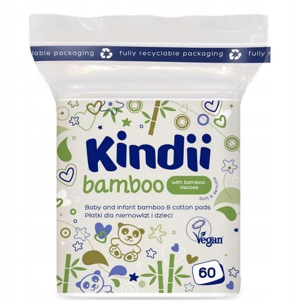 HH Bamboo blöjor för spädbarn Kindii 60 st. (ACM)