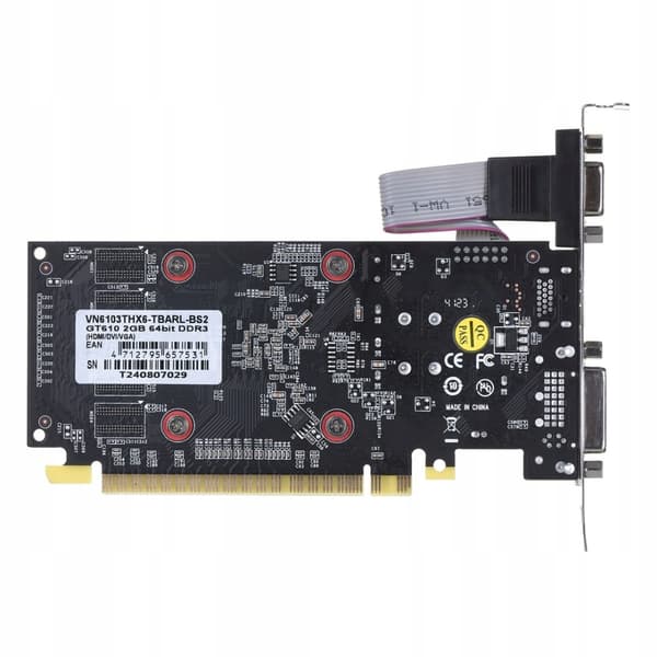 Biostar GT610 2GB, GeForce, PCI Express x16 grafikkort