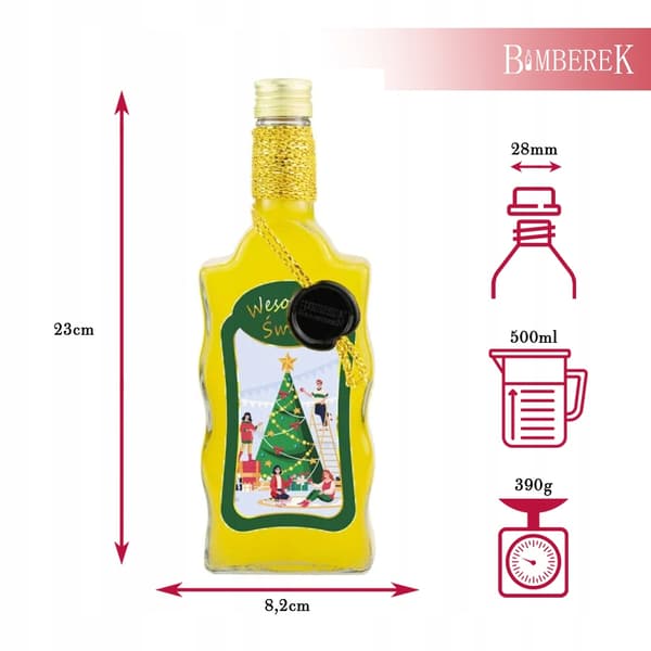 10X FALAPULLOA 500ML PREMIUM JOULUKORISTELTU PULLO