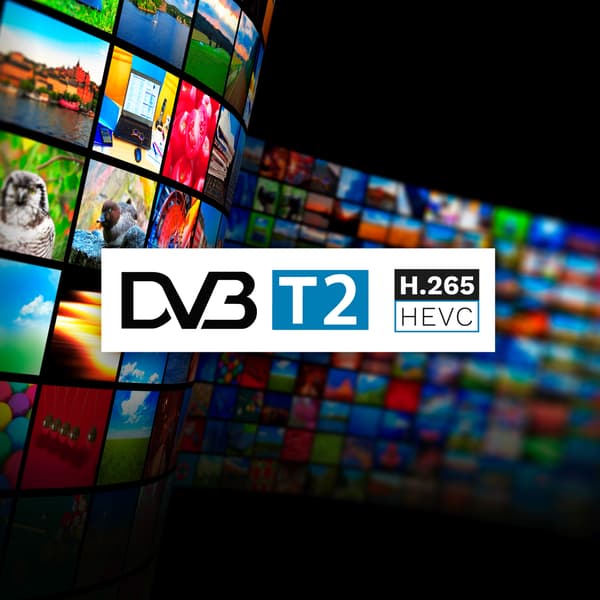 DVB-T2 H.265 tuner hevc Kruger&Matz hdmi scart PVR EPG USB dekoder