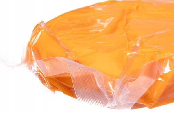 Ljusorange plastglasyr 250 g 1 förpackning
