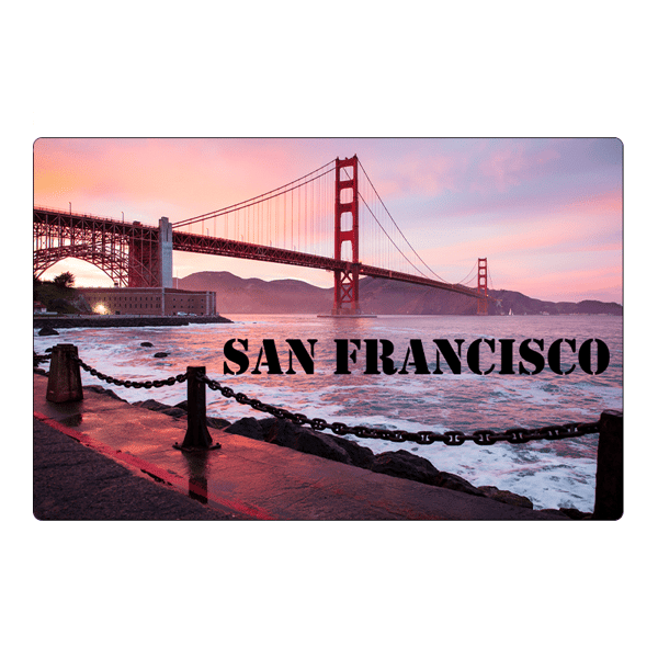 Køleskabsmagnet San Francisco Golden Gate
