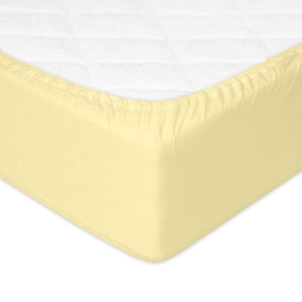 Jersey Pulla-aluslakanat 110/120x190/200 PREMIUM keltainen