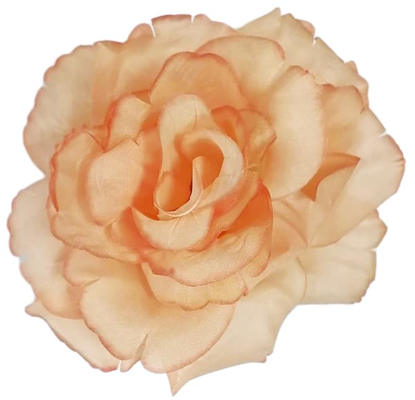 Kunstig roseblomsthoved hebraisk dekorativ