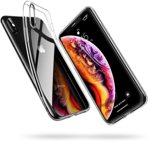 BAGCODE TIL APPLE IPHONE XS/IPHONE X ETUI SILIKONE TRANSPARENT