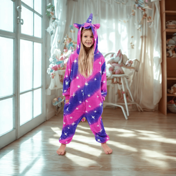 Kigurumi-pyjamas Pegasus til børn 105-115 cm
