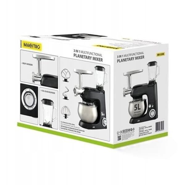 Planeettasekoitin 3in1 2000W MR-559-M MAESTRO