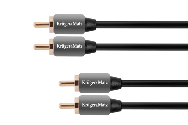 Kruger och Matz RCA-kabel