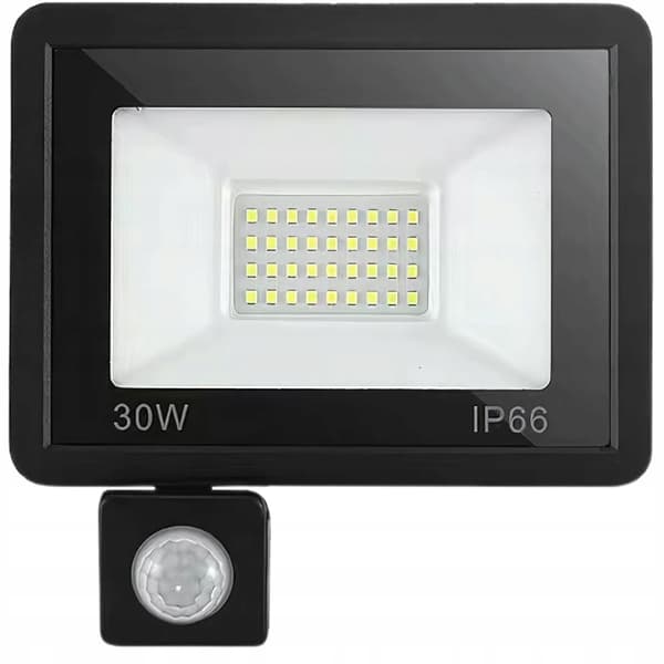 HALOGEN MED SENSOR 30W KOLD (20)