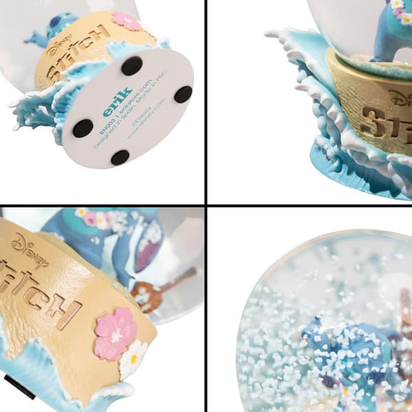 Disney Stitch - Snöglob i glas i presentask