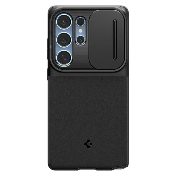 SPIGEN OPTIK ARMOR GALAXY S25 ULTRA SVART
