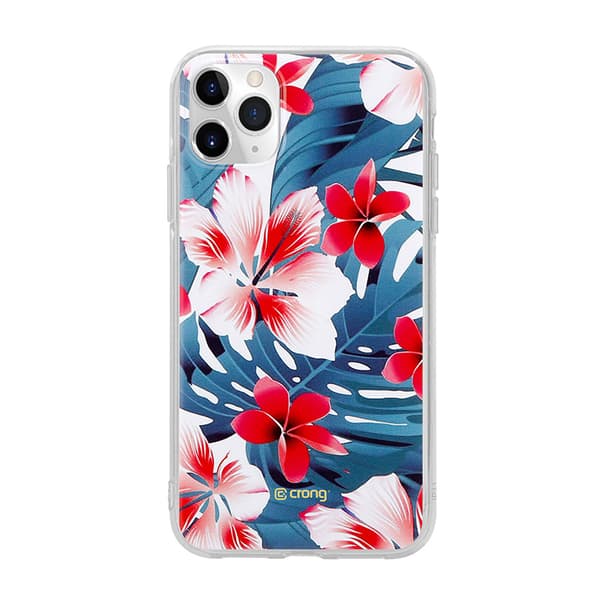 Crong Blomsteretui - iPhone 11 Pro Etui (mønster 03)
