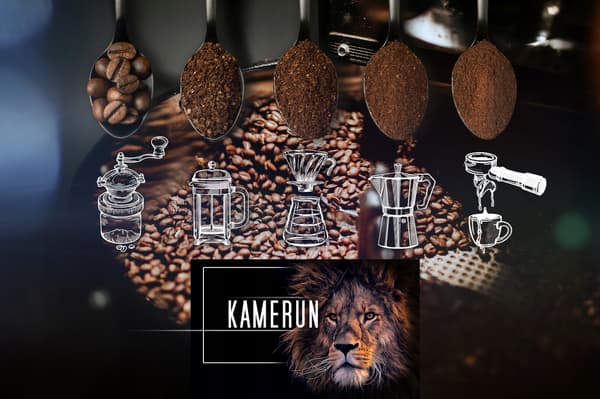 Nyrostat malet kaffe Arabica Kamerun 500g