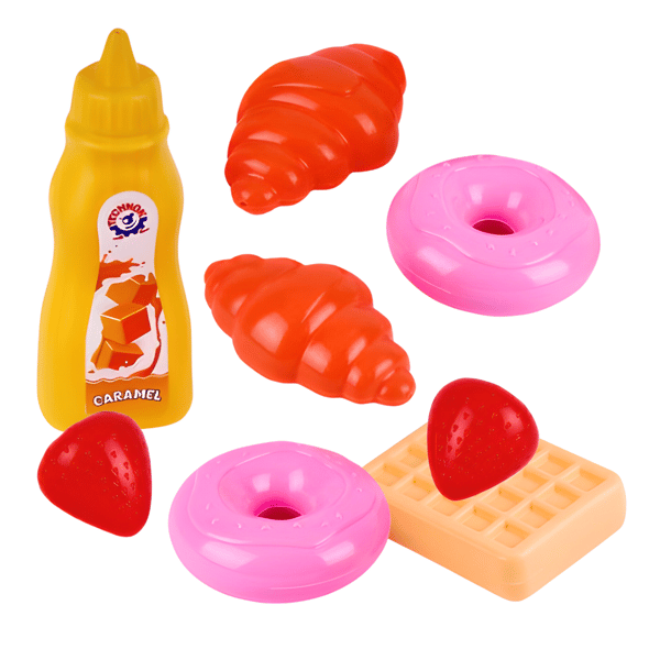 Charmiga efterrätter sötsaksset plastkonfekt 8744