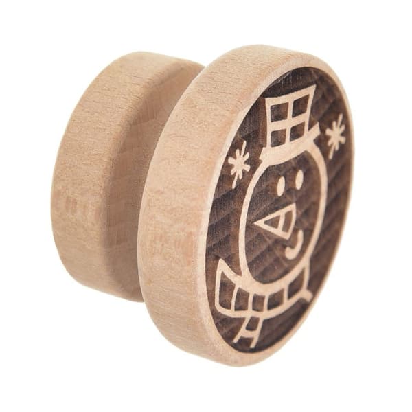 Træstempel til kager 5,5 cm