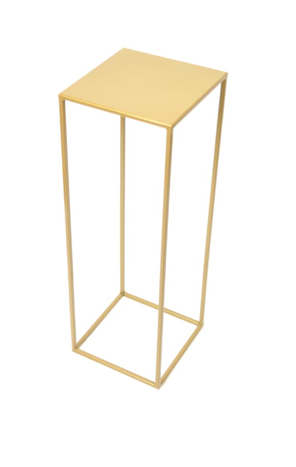 Loft blomställning 70cm guld med 363